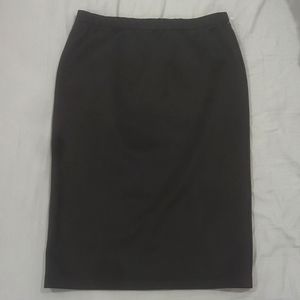 Black skirt,